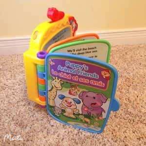 Fisher Price Puppys Animal Friends Electronic Interactive Story Book